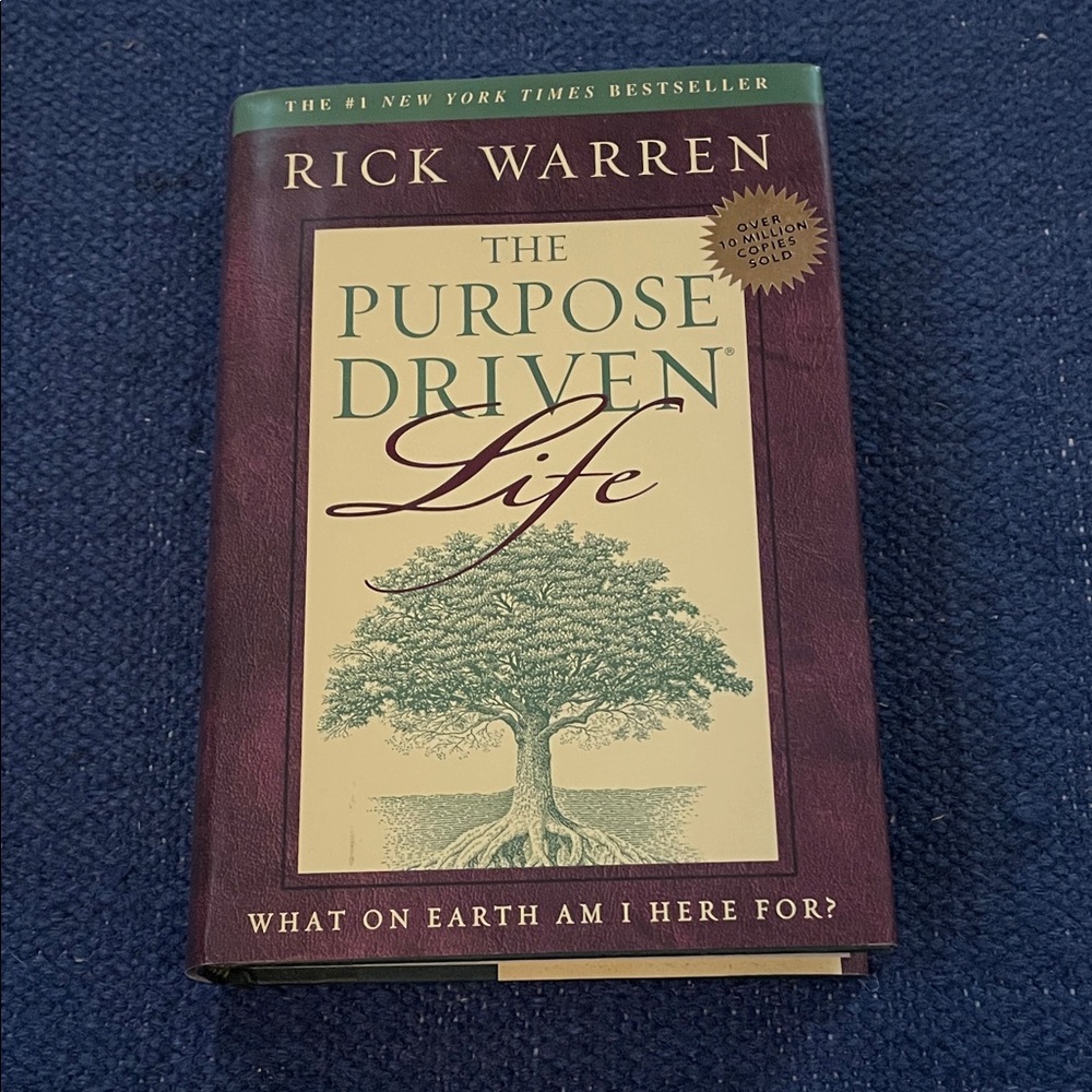 's The Purpose Driven Life - Brown and Green Hardcover